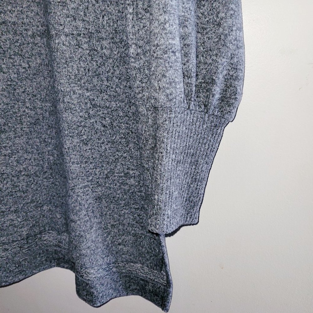 Anthropologie Maeve Sweater Womens Gray Small Fall Pumpkin Spice Latte Cowl Neck - Picture 8 of 12